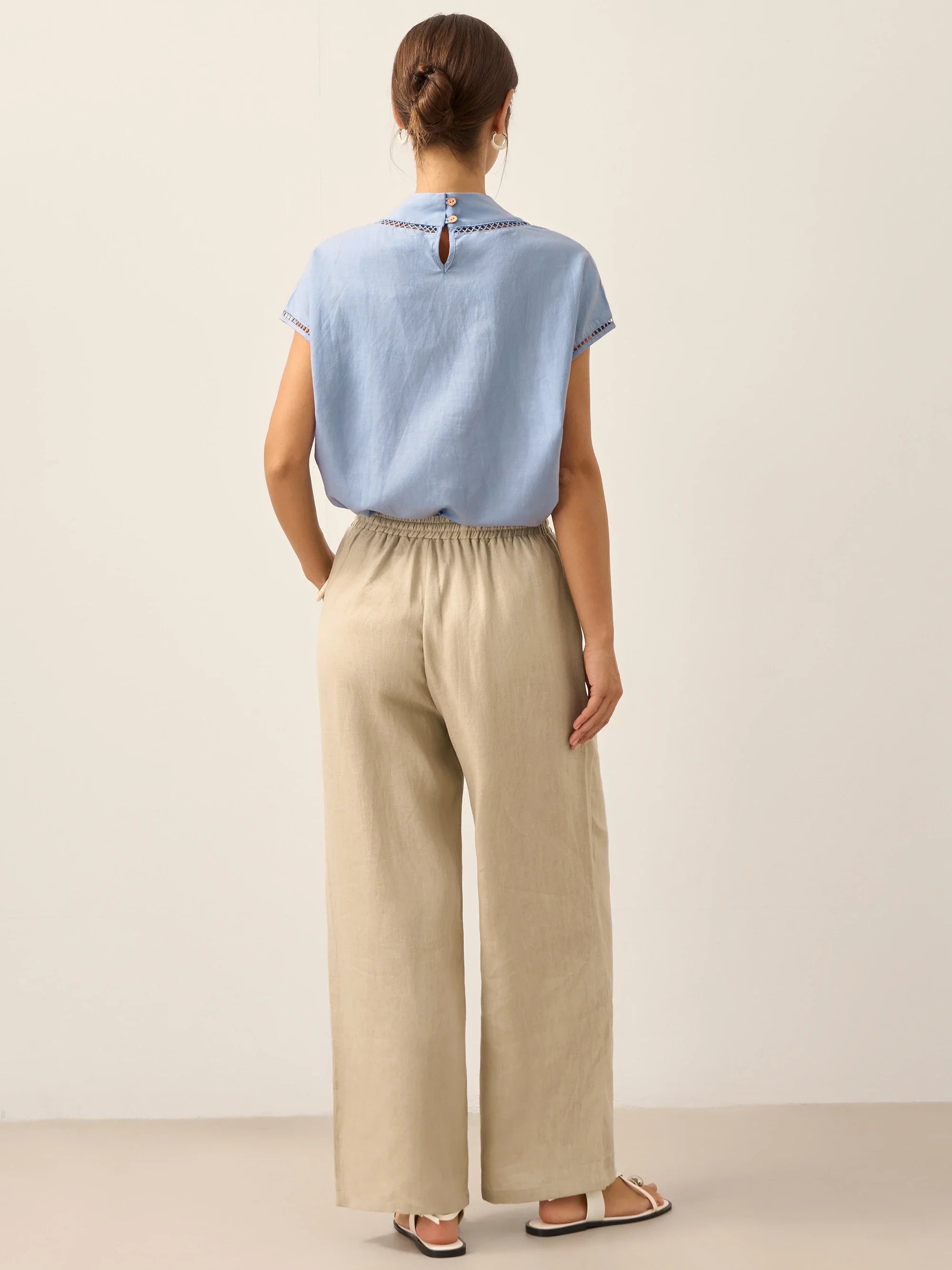 100% Linen Classic Pants LYON