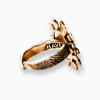 Have Faith Sunflower Inspire Adjustable Ring