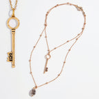 I Am Free Key Dainty Necklace
