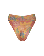 Erica Orange Dore High Waisted Bottom