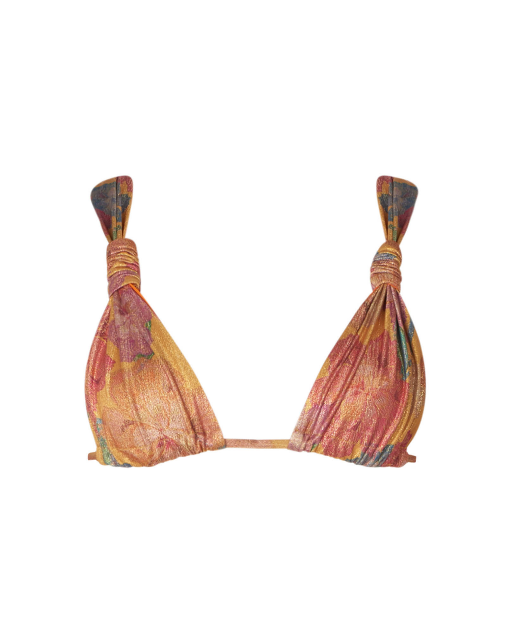 Hazel Orange Dore Triangle Top
