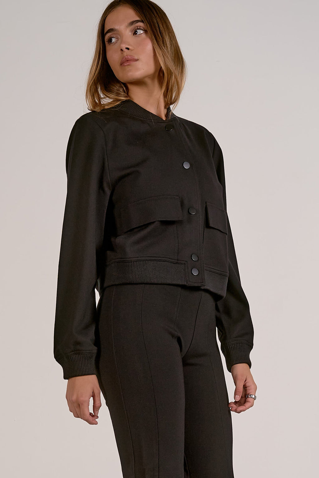 Simone Bomber Black