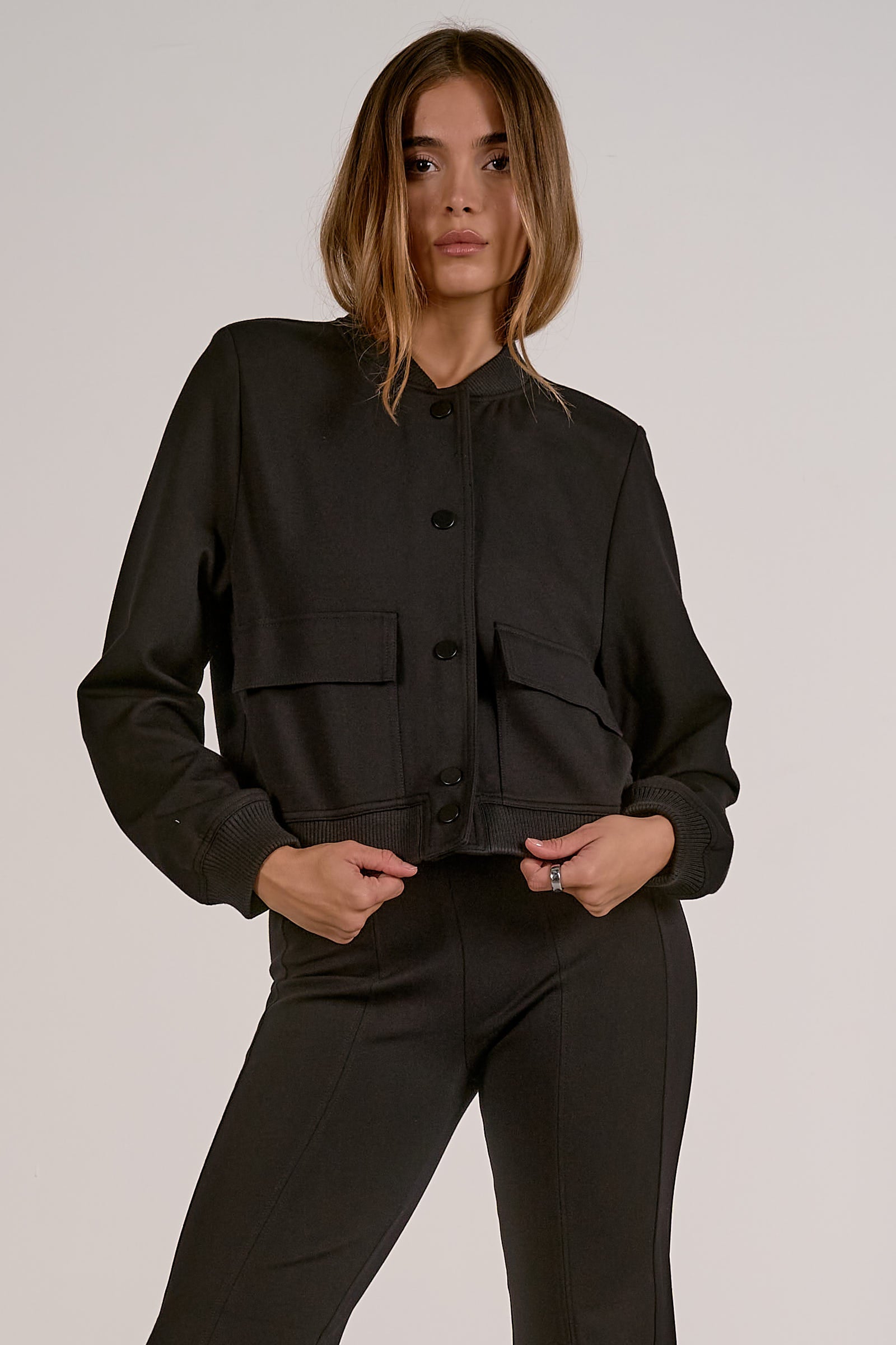 Simone Bomber Black