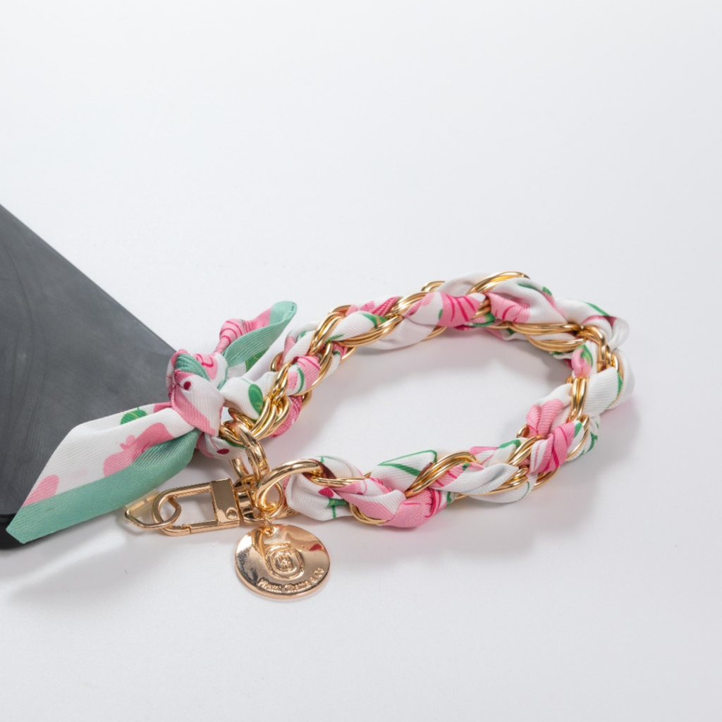 Palm Petal Phone Wristlet