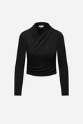 Yael Cotton Top- Black