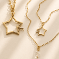 Peace & Love Star and Bird Original Lite Necklace