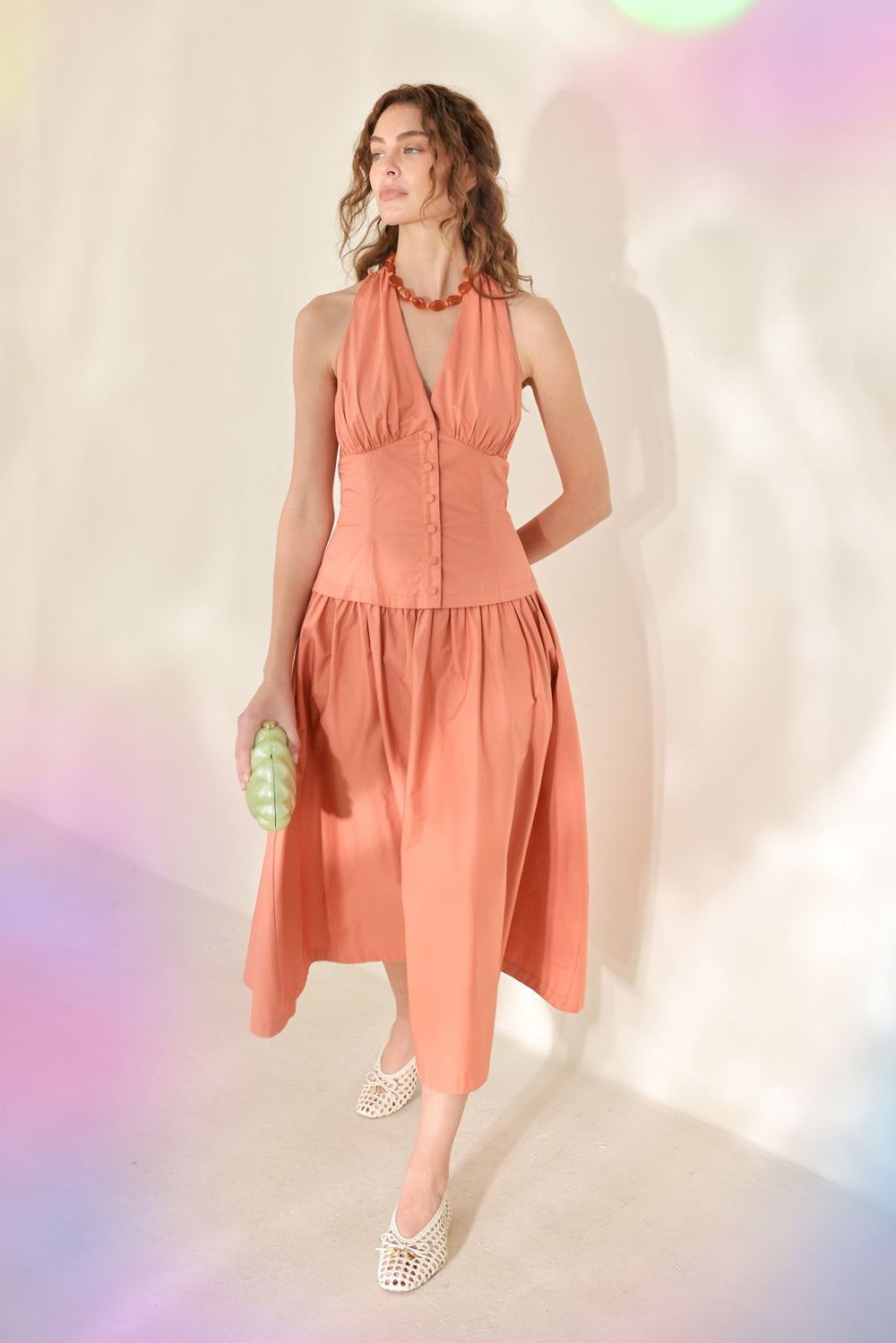 Sunset Muse Midi Dress