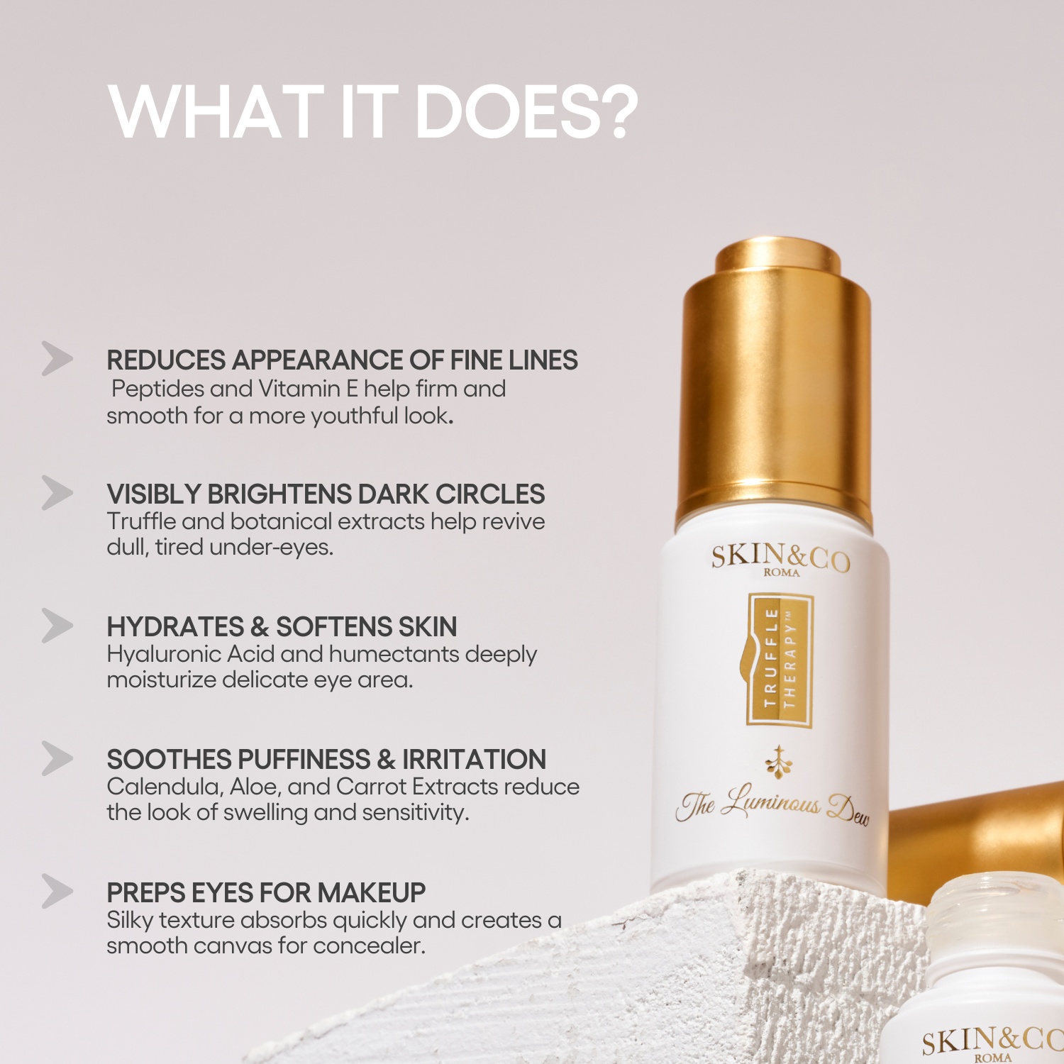 Truffle Therapy Luminous Dew Eye Serum