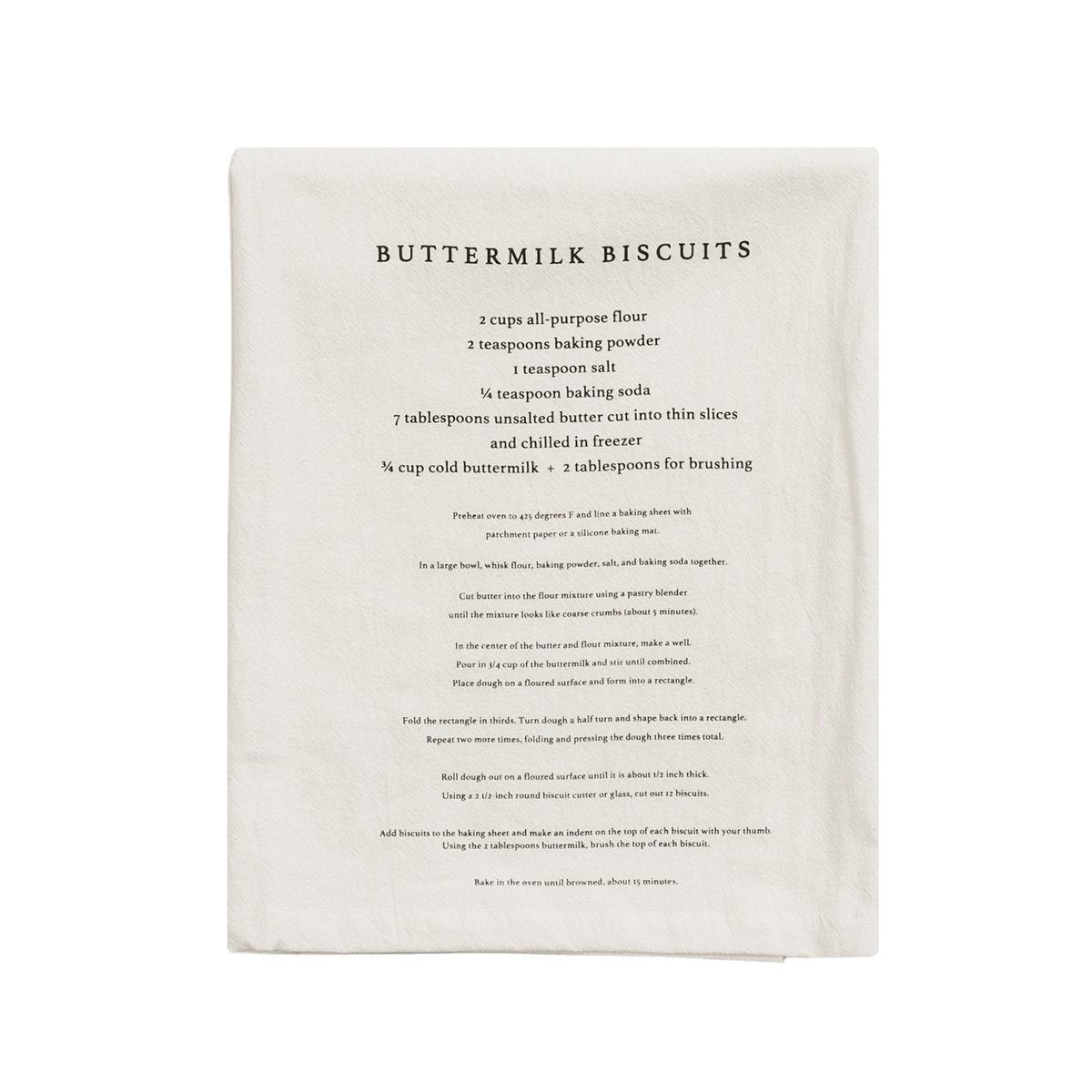 Buttermilk Biscuits Tea Towel