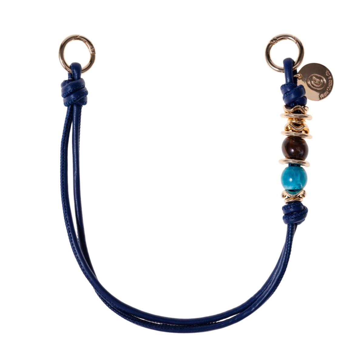 Bourbon Blue Bag Charm