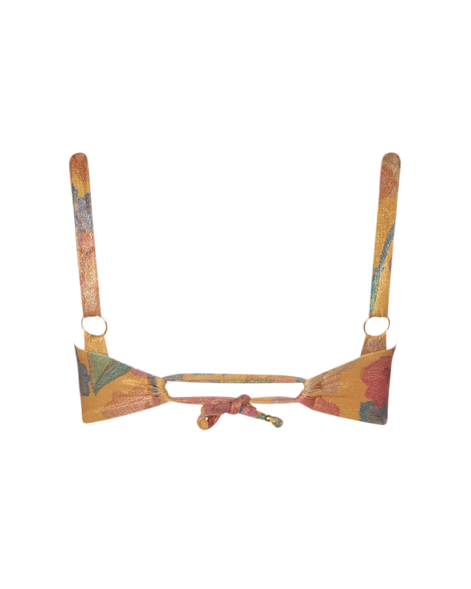 Stella Orange Dore Bustier Top