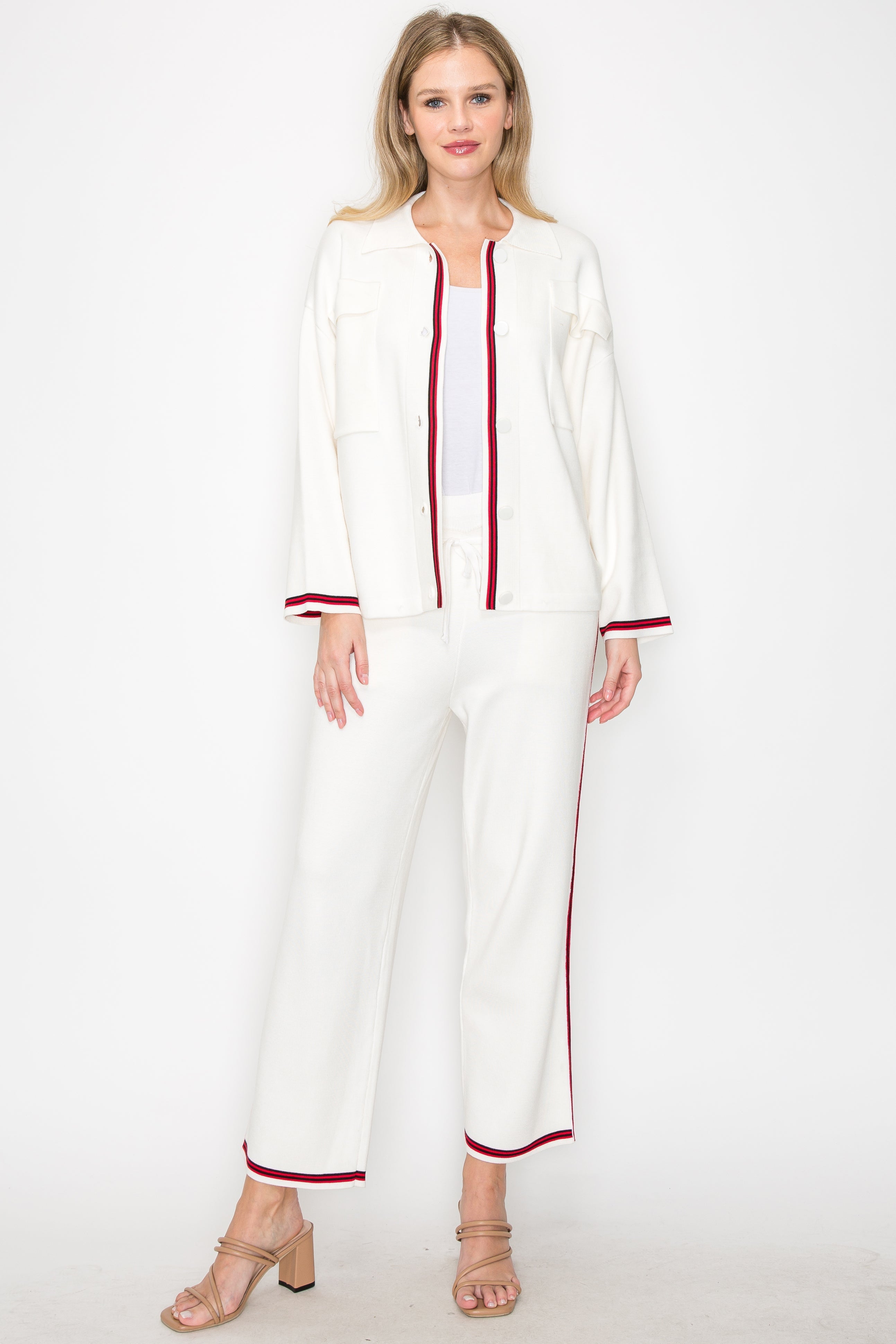 Sylvia Knitted Ribbed Pant