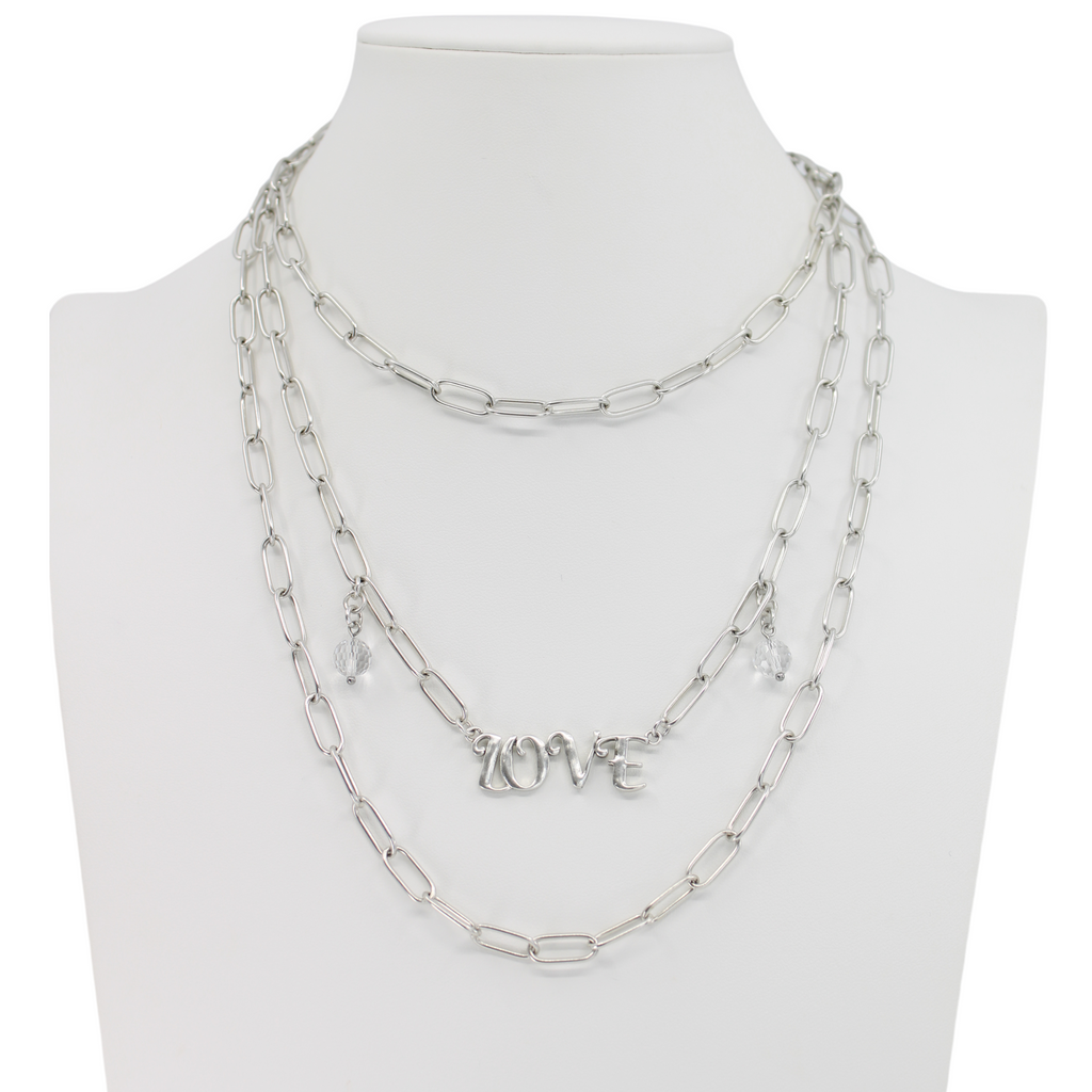 Love Long Chain Necklace