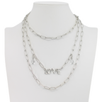 Love Long Chain Necklace