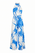 HERE FOR THE VACATION WOVEN JUMPSUIT