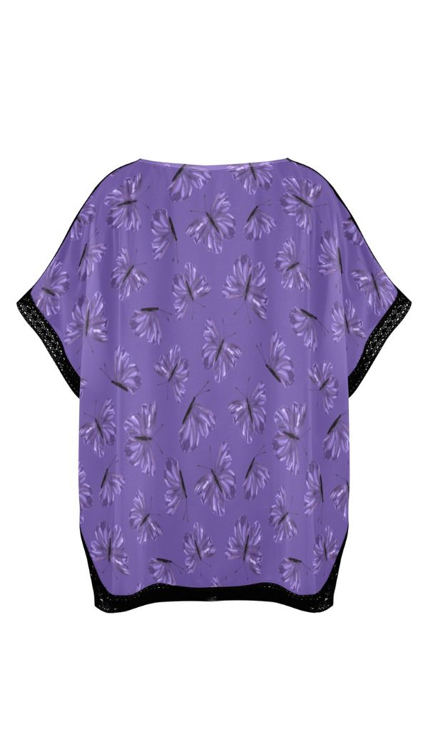 Vicky Lace Shirt Cover Up in Chrysalis