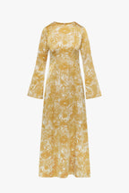 Luna Dress- Yellow Florals