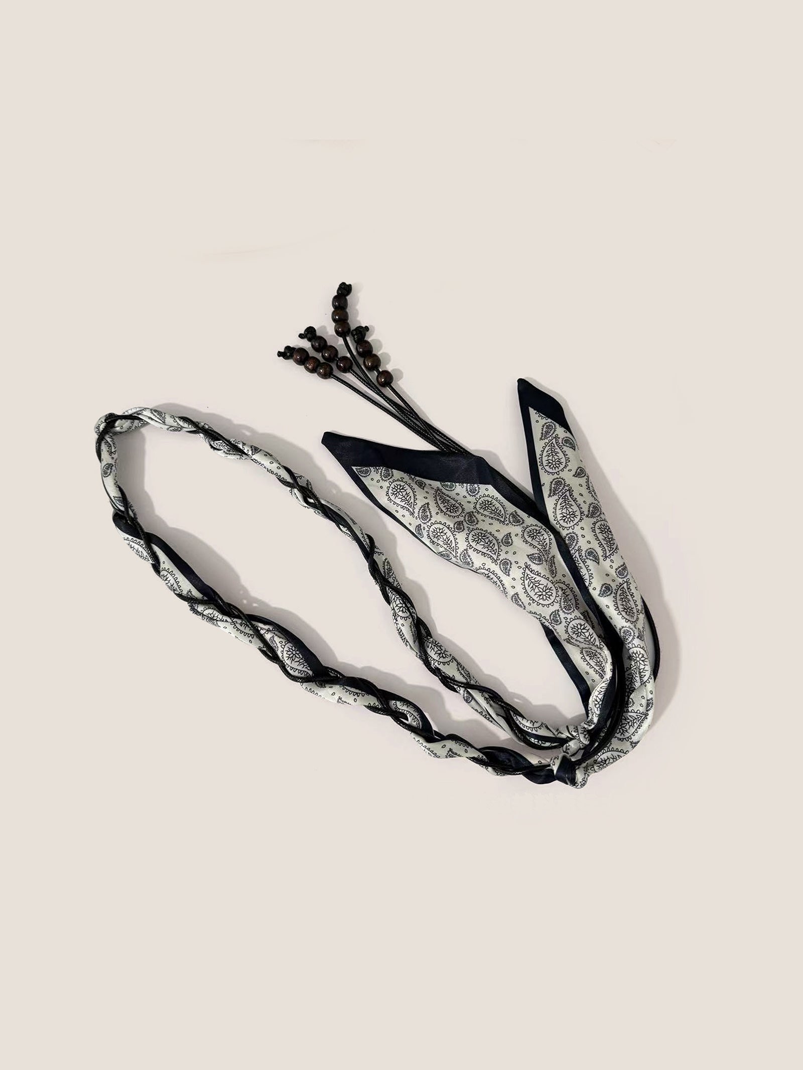 Bohemian Multi-Functional Woven Scarf Belt With Ethnic Prints