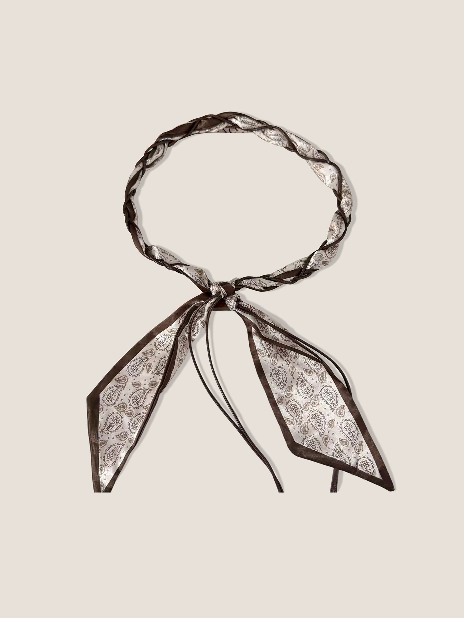 Bohemian Multi-Functional Woven Scarf Belt With Ethnic Prints