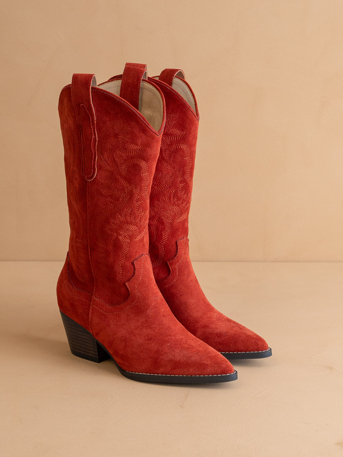 The Amaya | Red Classic Cowgirl Boot
