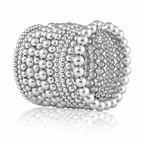 Allison Beaded Wrap Bracelet- 10 Rows