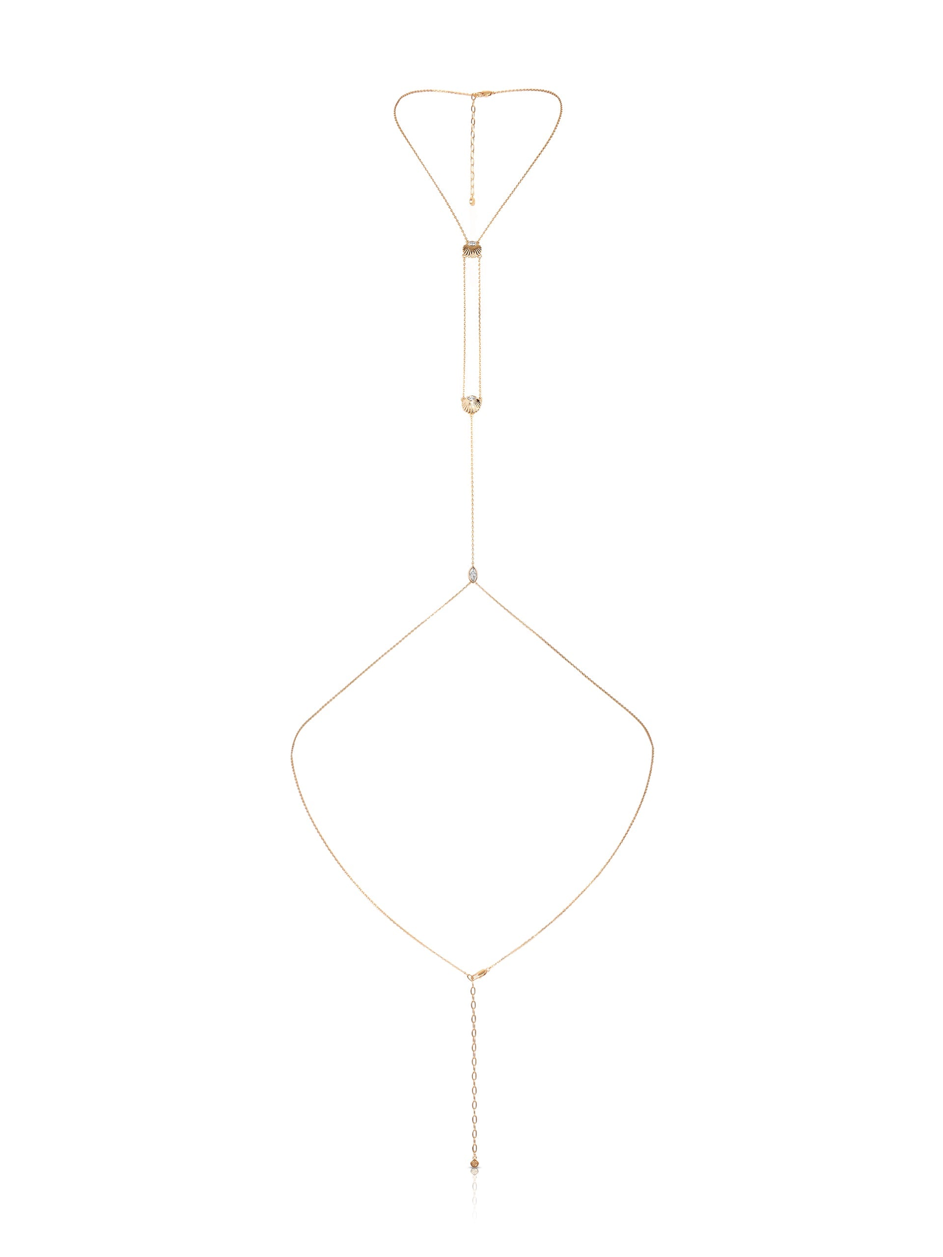 Dainty Shell Body Chain