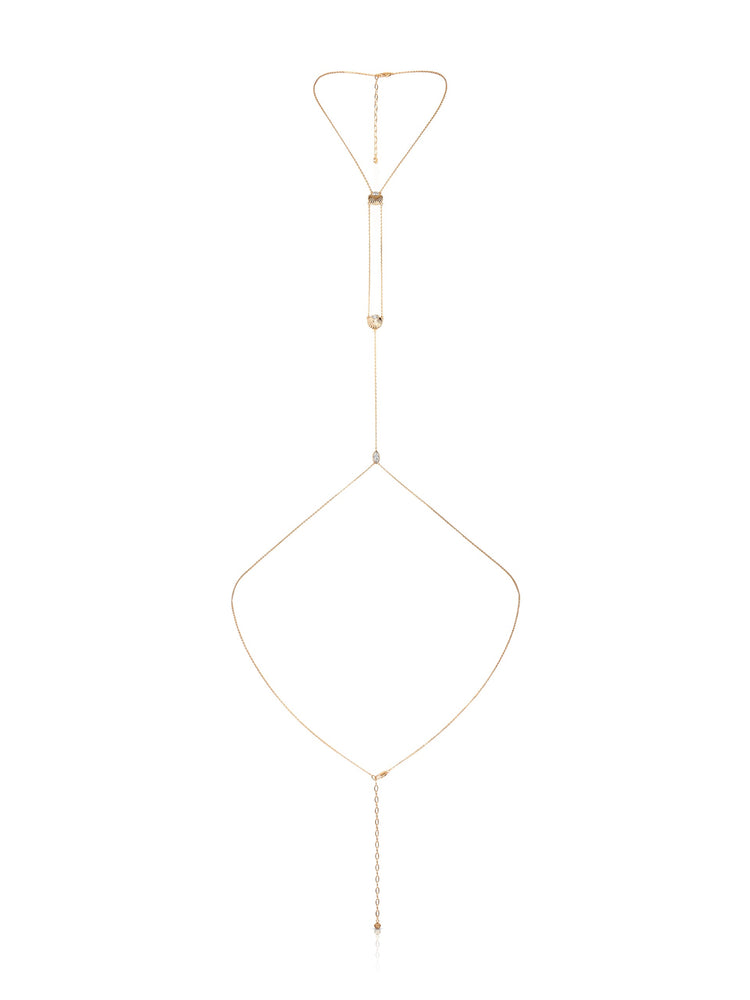 Dainty Shell Body Chain