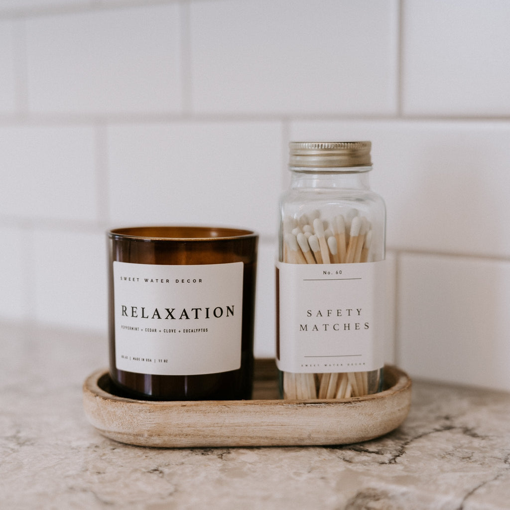 White Tip Safety Matches - 60 Count, 3.75"