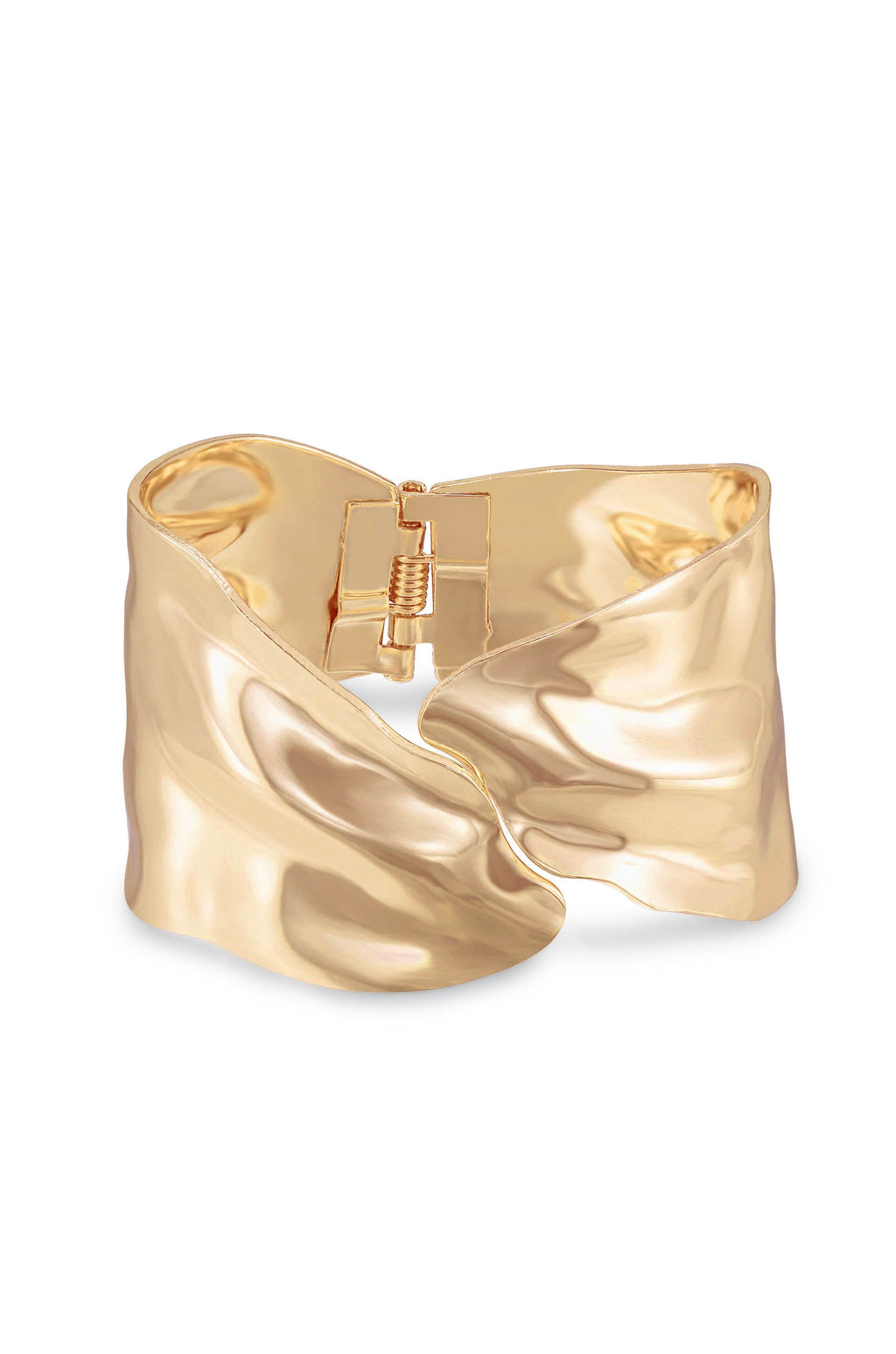 Melted Abstract Cuff Bracelet