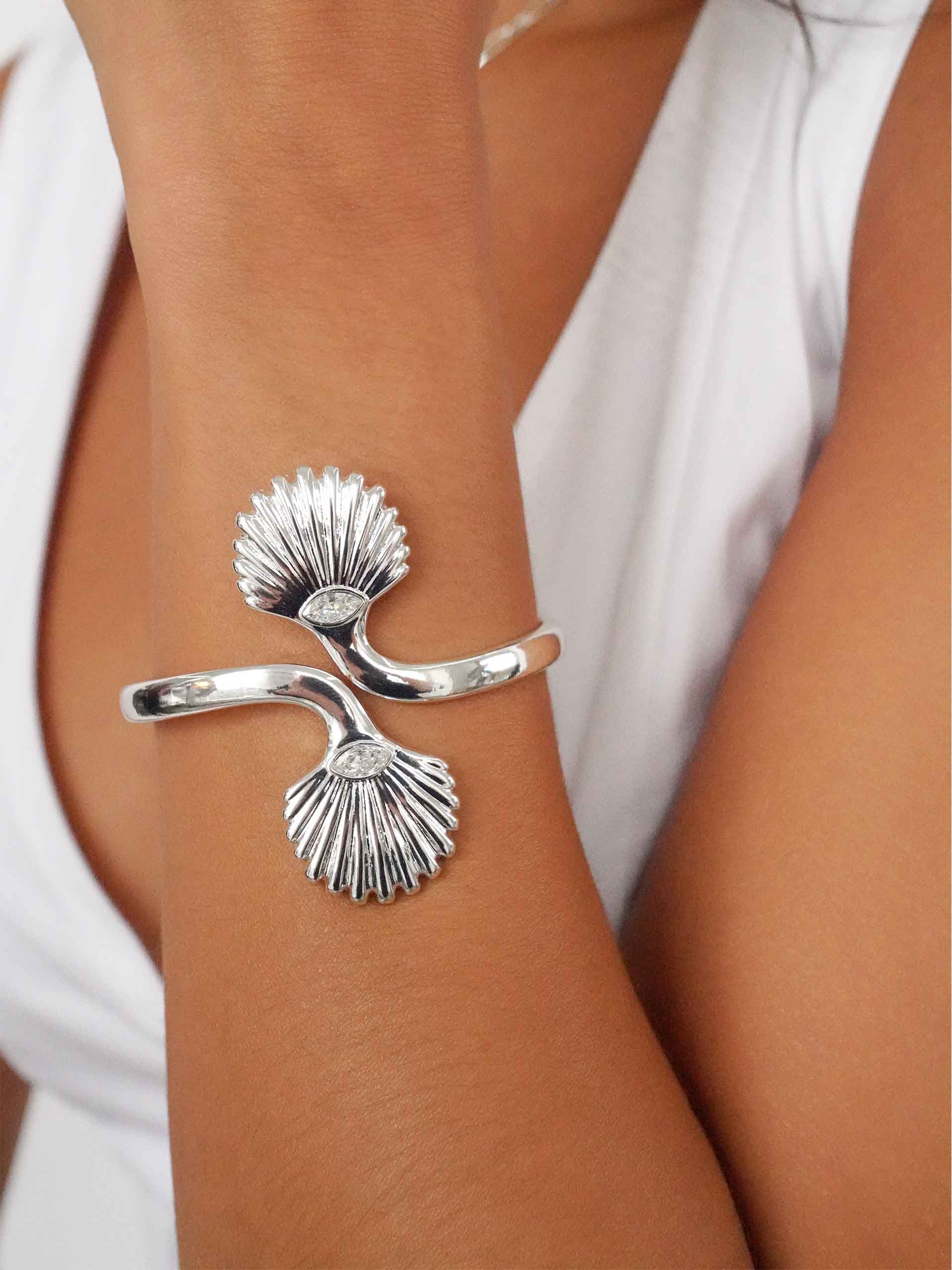 Santorini Shell Cuff