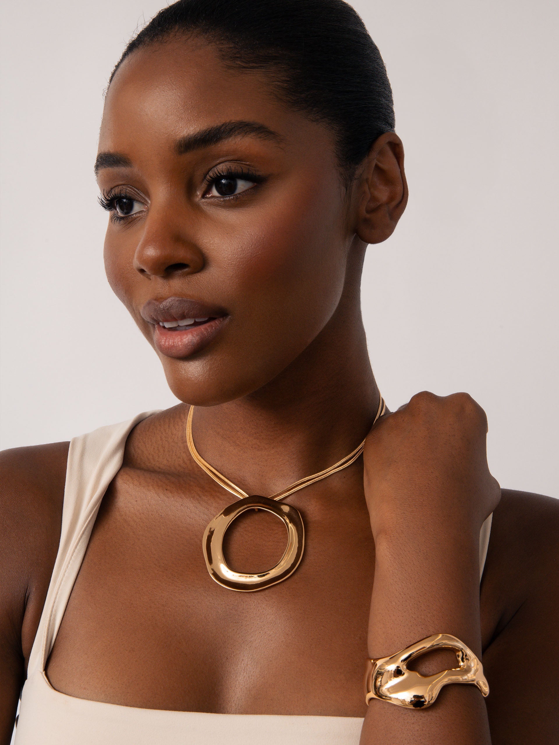 Open Circle Necklace