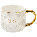 Mrs 14oz. Gold Handle Coffee Mug