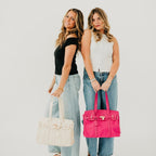 Cadence Canvas and Vegan Leather Tote