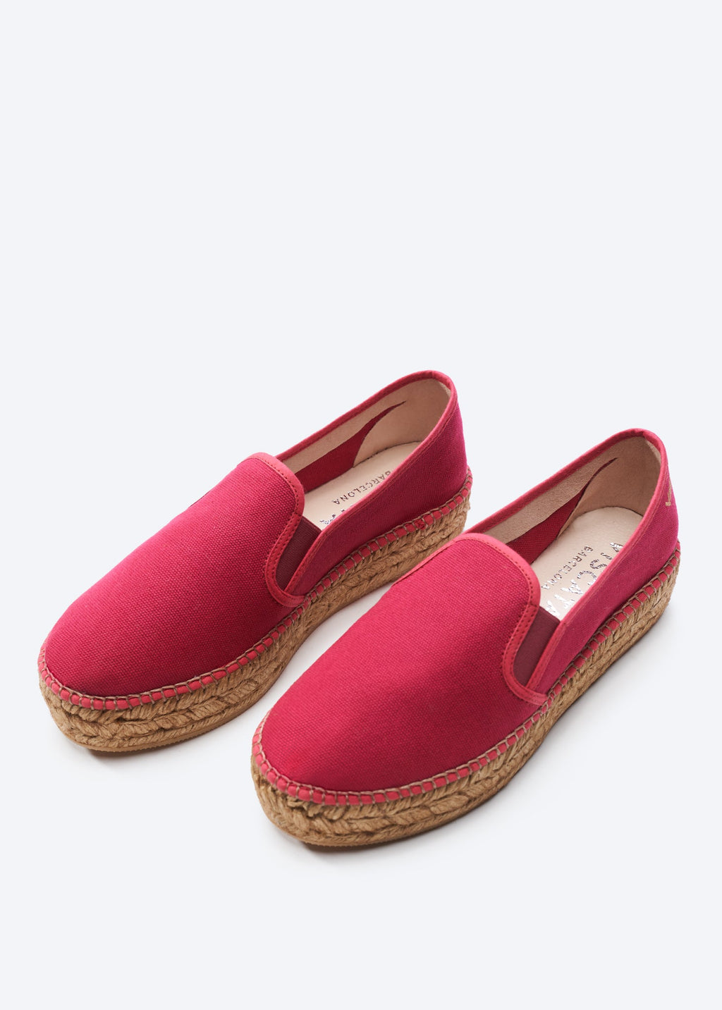 Castell Canvas Espadrille Platforms