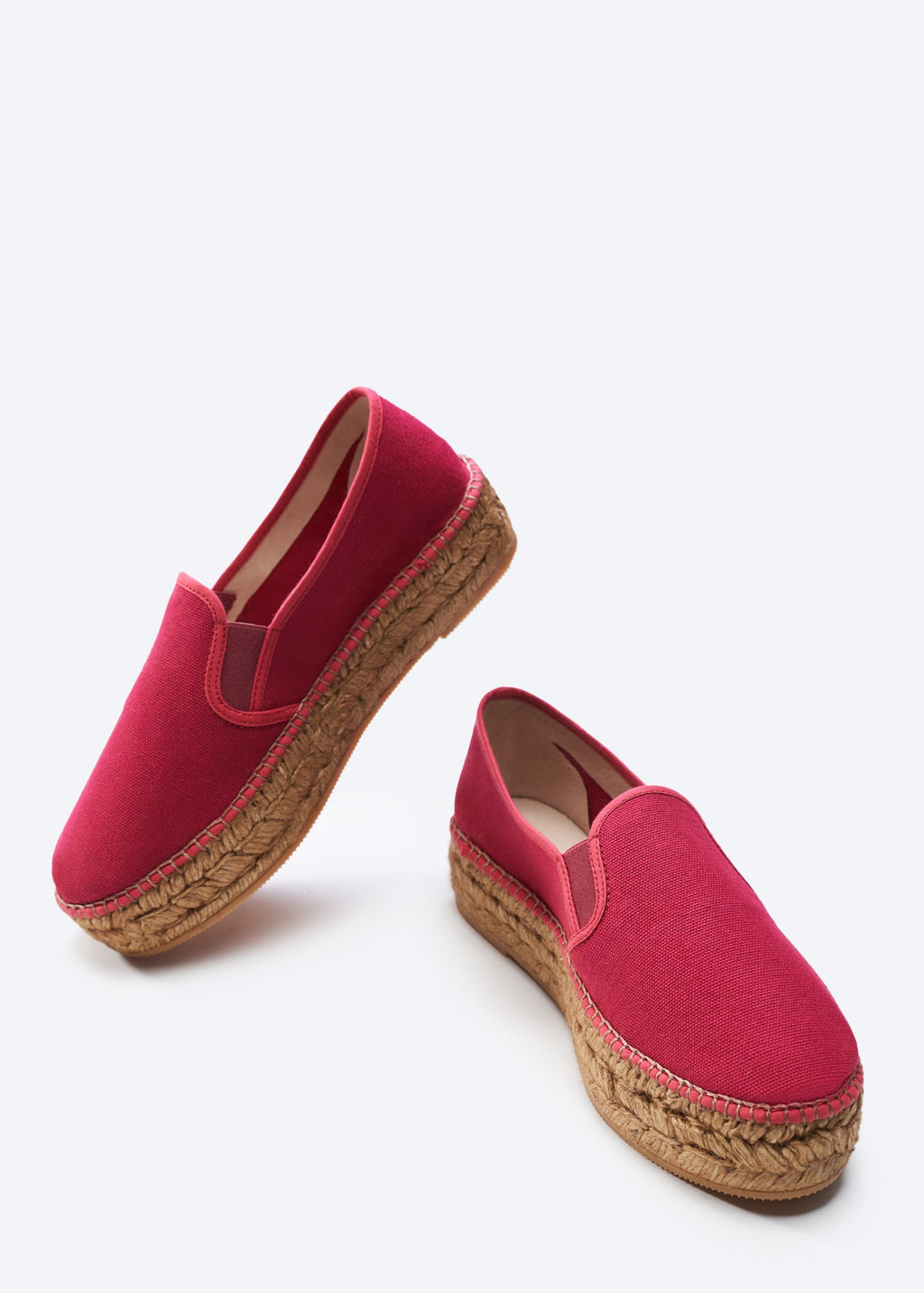 Castell Canvas Espadrille Platforms