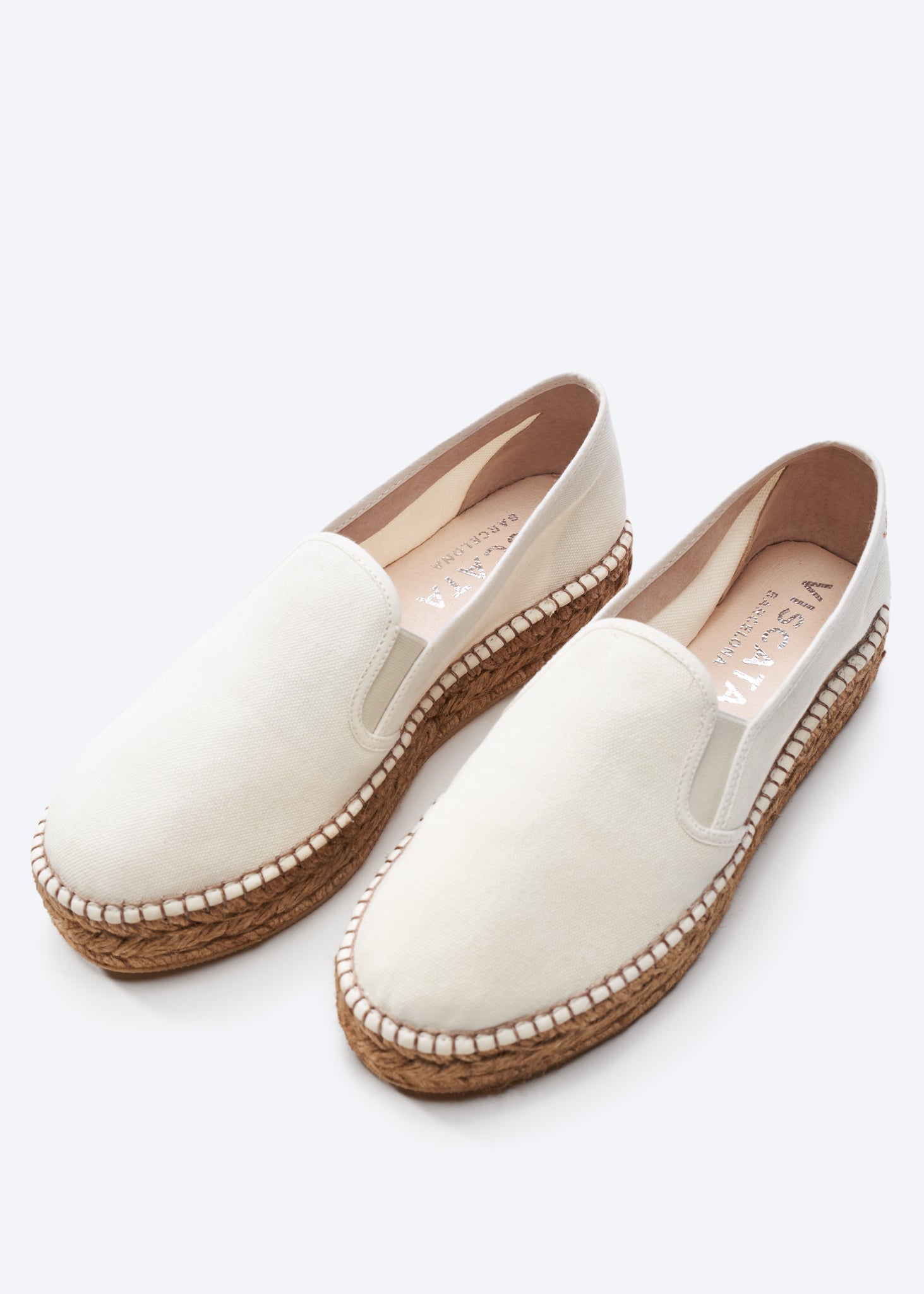 Castell Canvas Espadrille Platforms