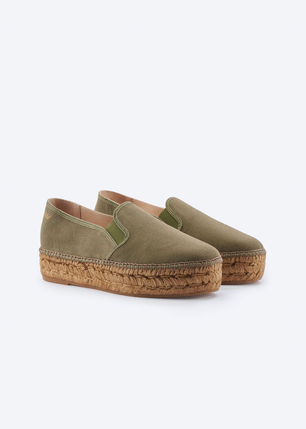 Castell Canvas Espadrille Platforms