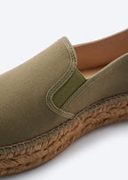 Castell Canvas Espadrille Platforms