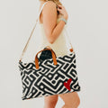 Chelsie Canvas Printed Tote