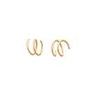 Cora Corkscrew Mini Hoops