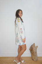 Carrie Dress in Mixed Print Floral