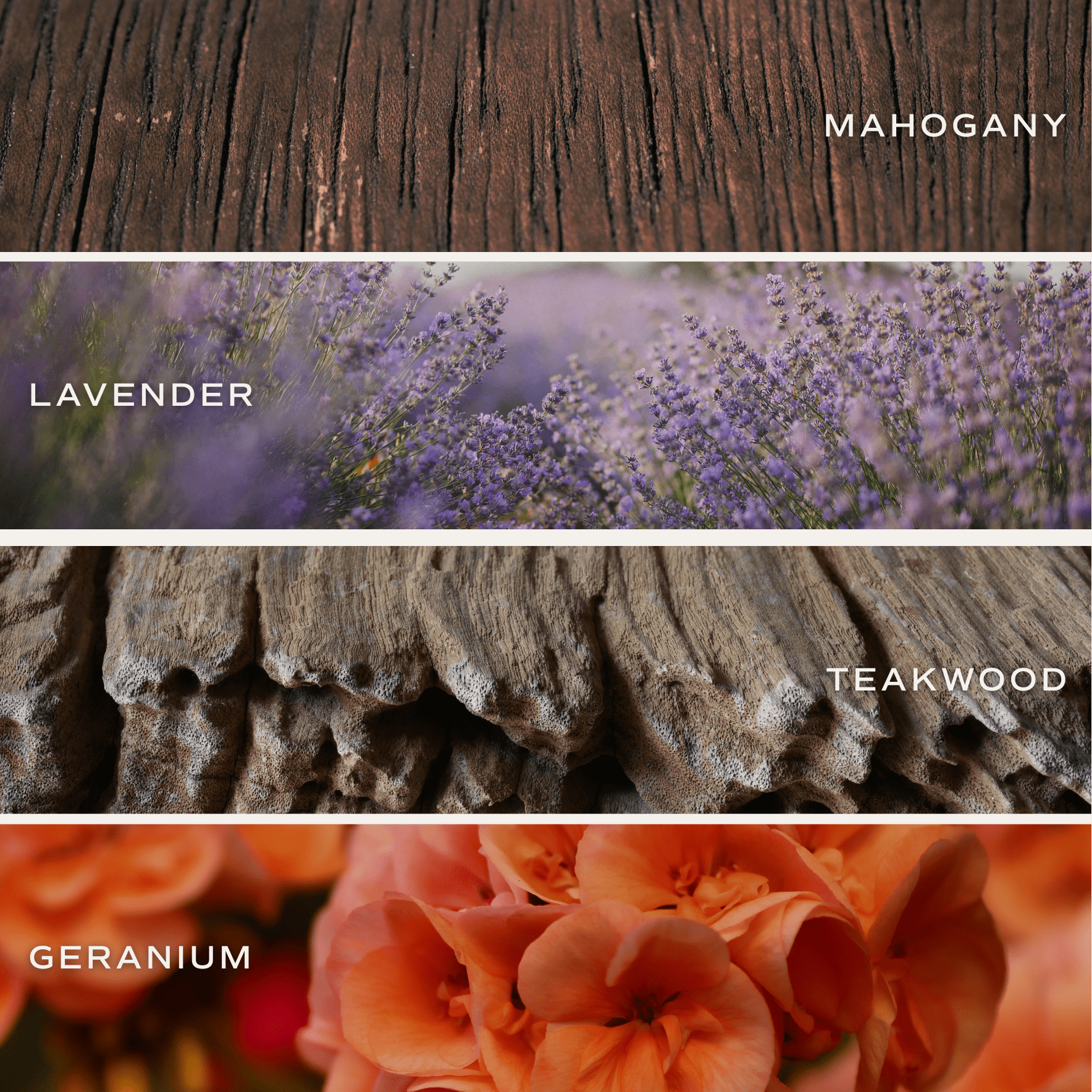 Love You Soy Candle Patterned - Clear Jar - 9 oz (Driftwood and Mahogany)