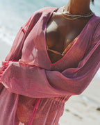 Ophelia Fuchsia Cover Up Dress