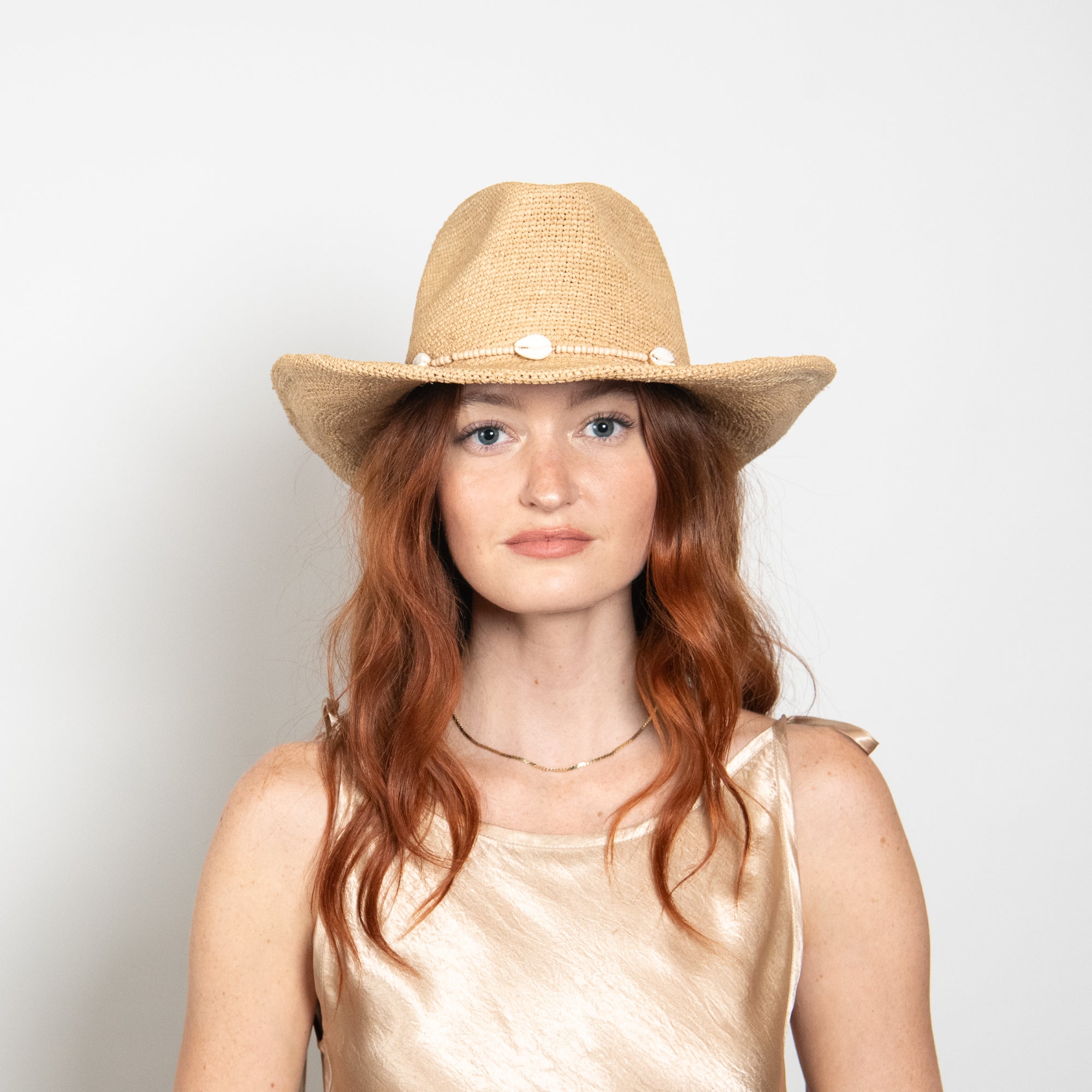 Reed Raffia Cowboy in Natural