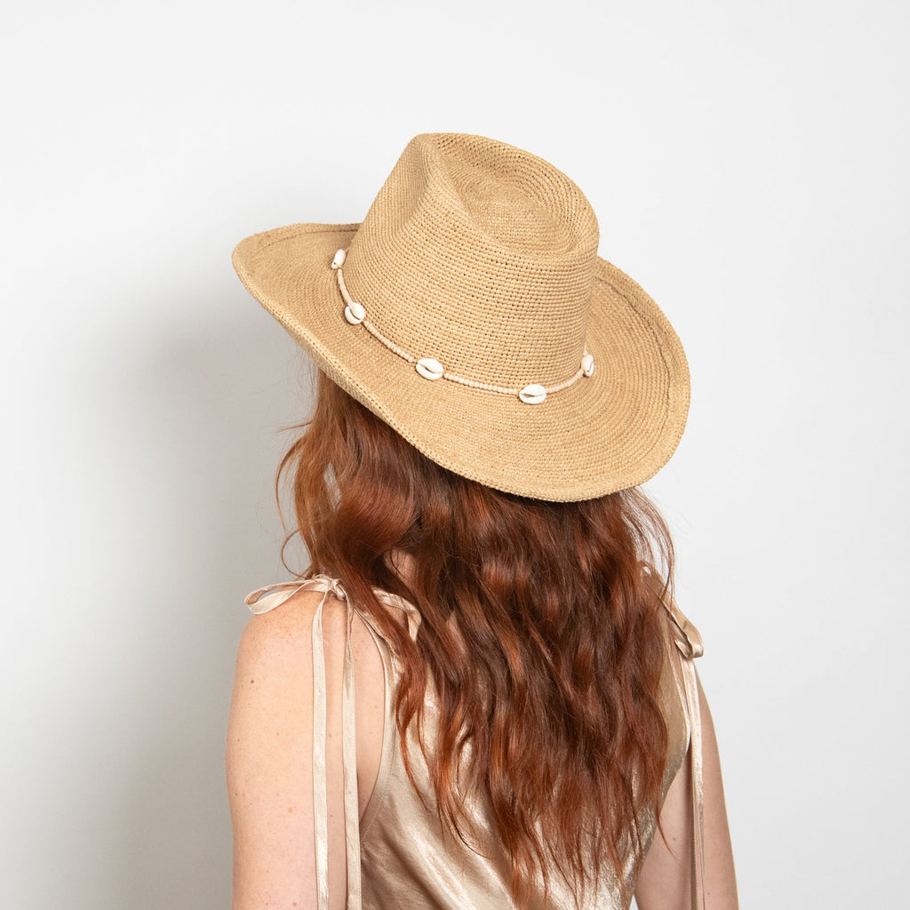 Reed Raffia Cowboy in Natural
