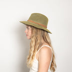 Sedona Straw Panama in Sage