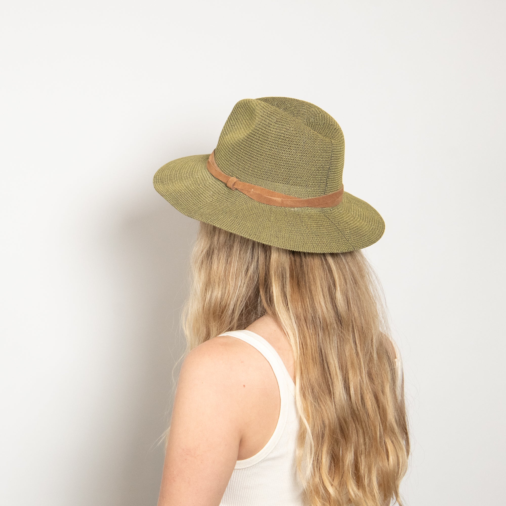 Sedona Straw Panama in Sage