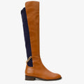 The Tallin Tan Leather Knee-High Boots