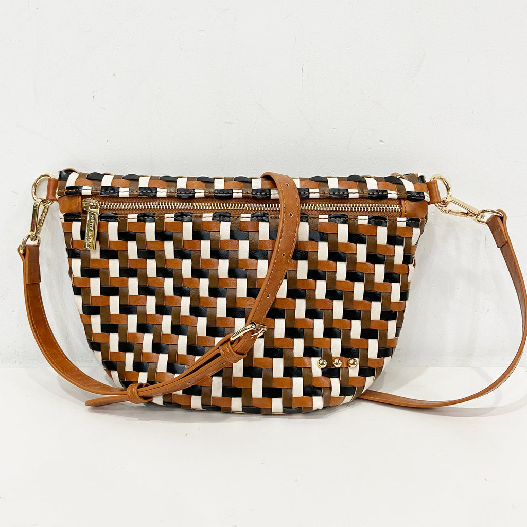 Diagonal Woven Westlyn Bum Bag