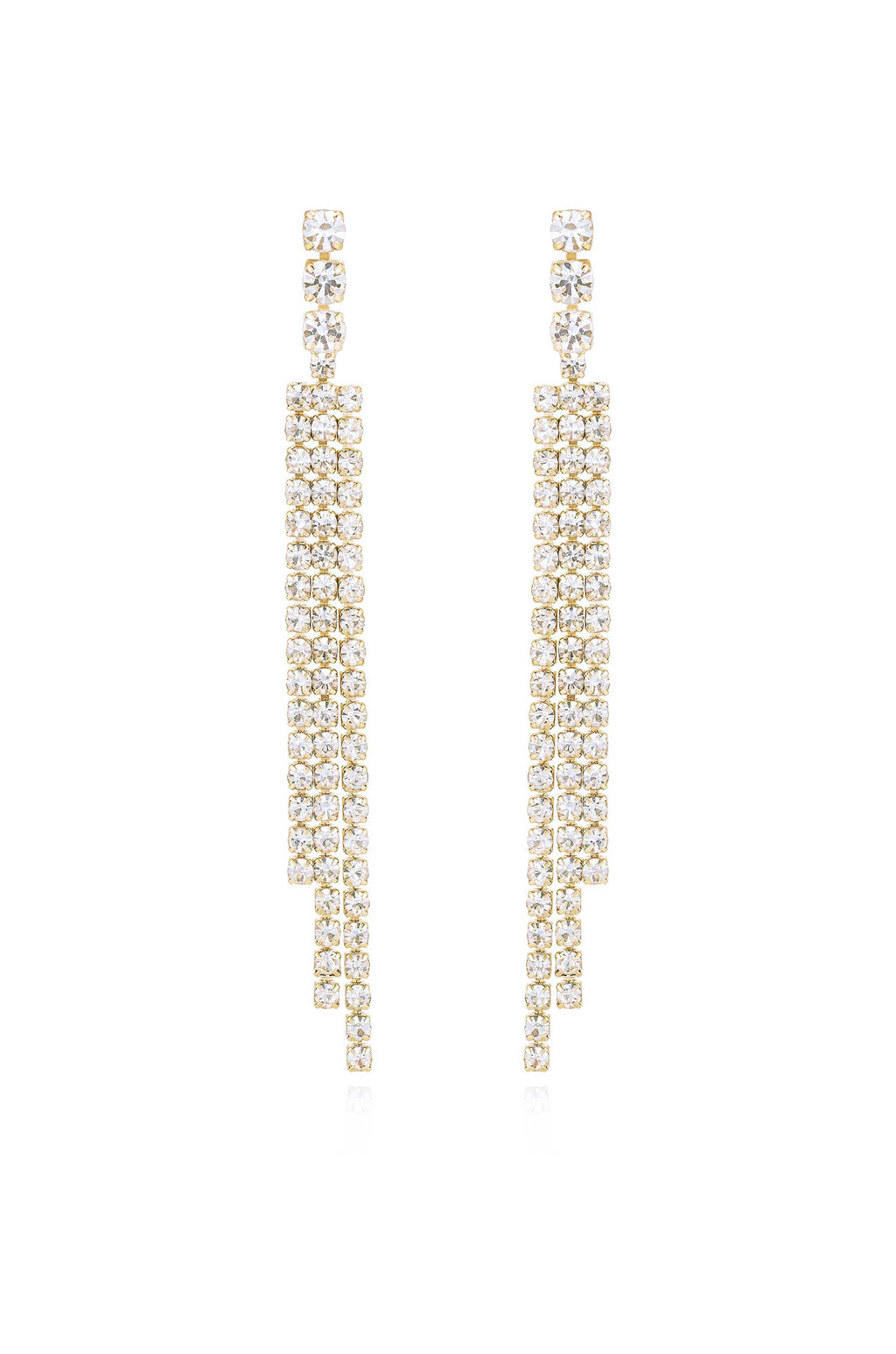 The Moment Crystal Dangle Earrings